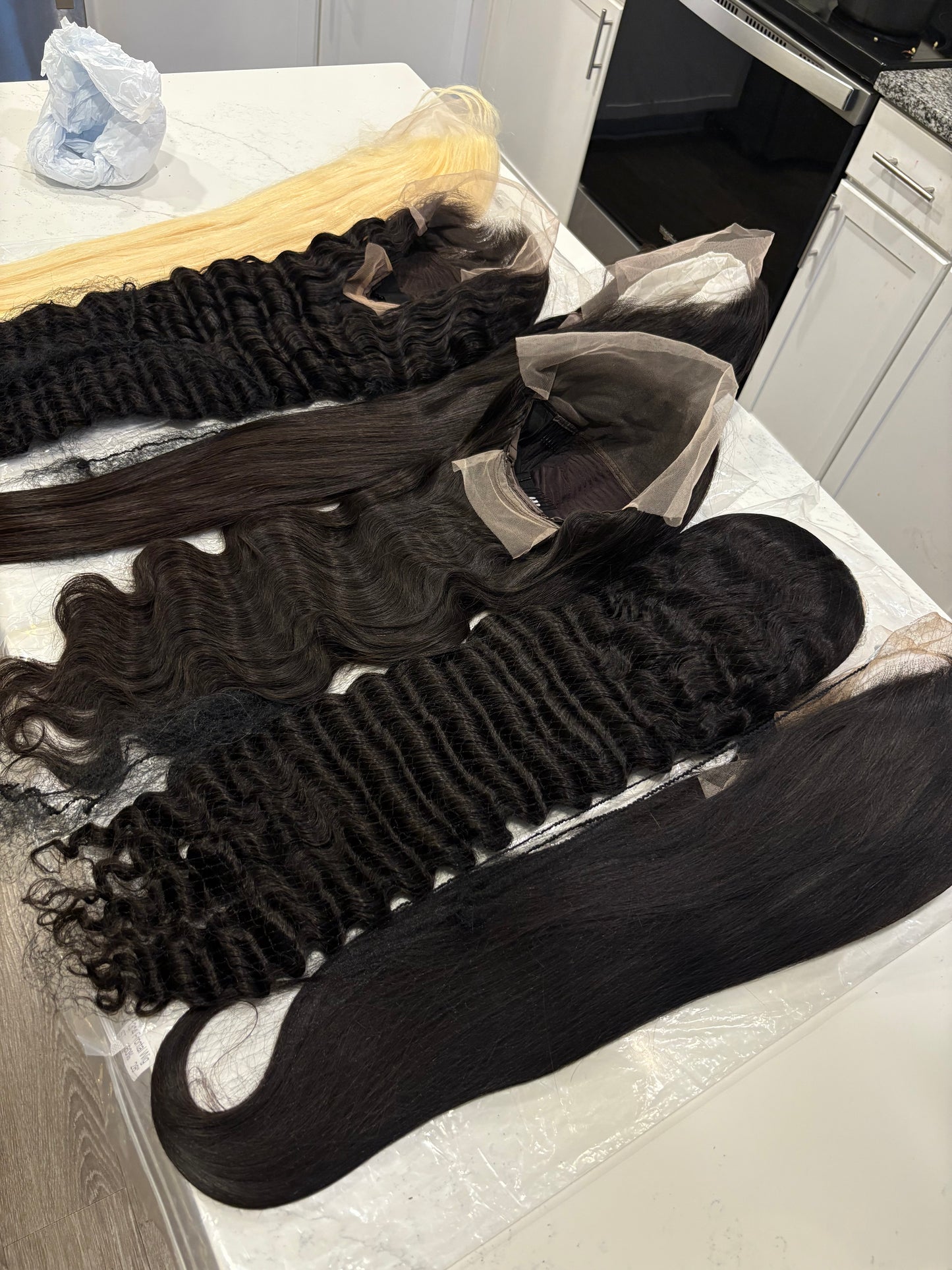 Wigs on hand ready to ship