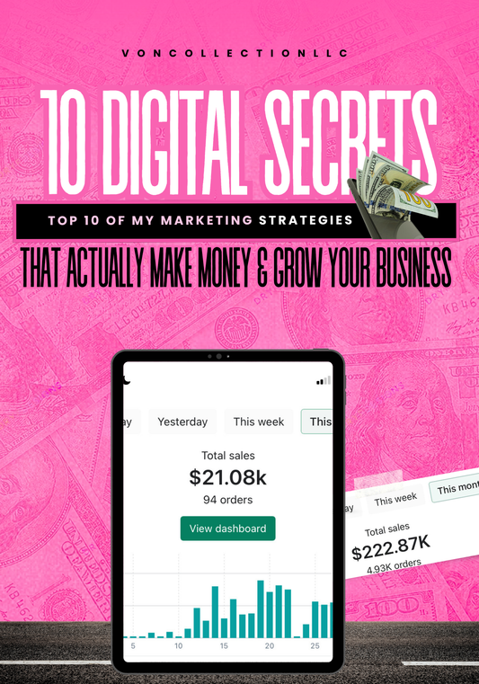 Marketing ebook ( How I made six figures @18)