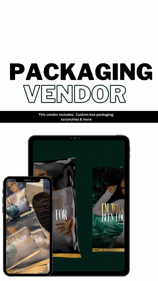 Custom packaging vendor